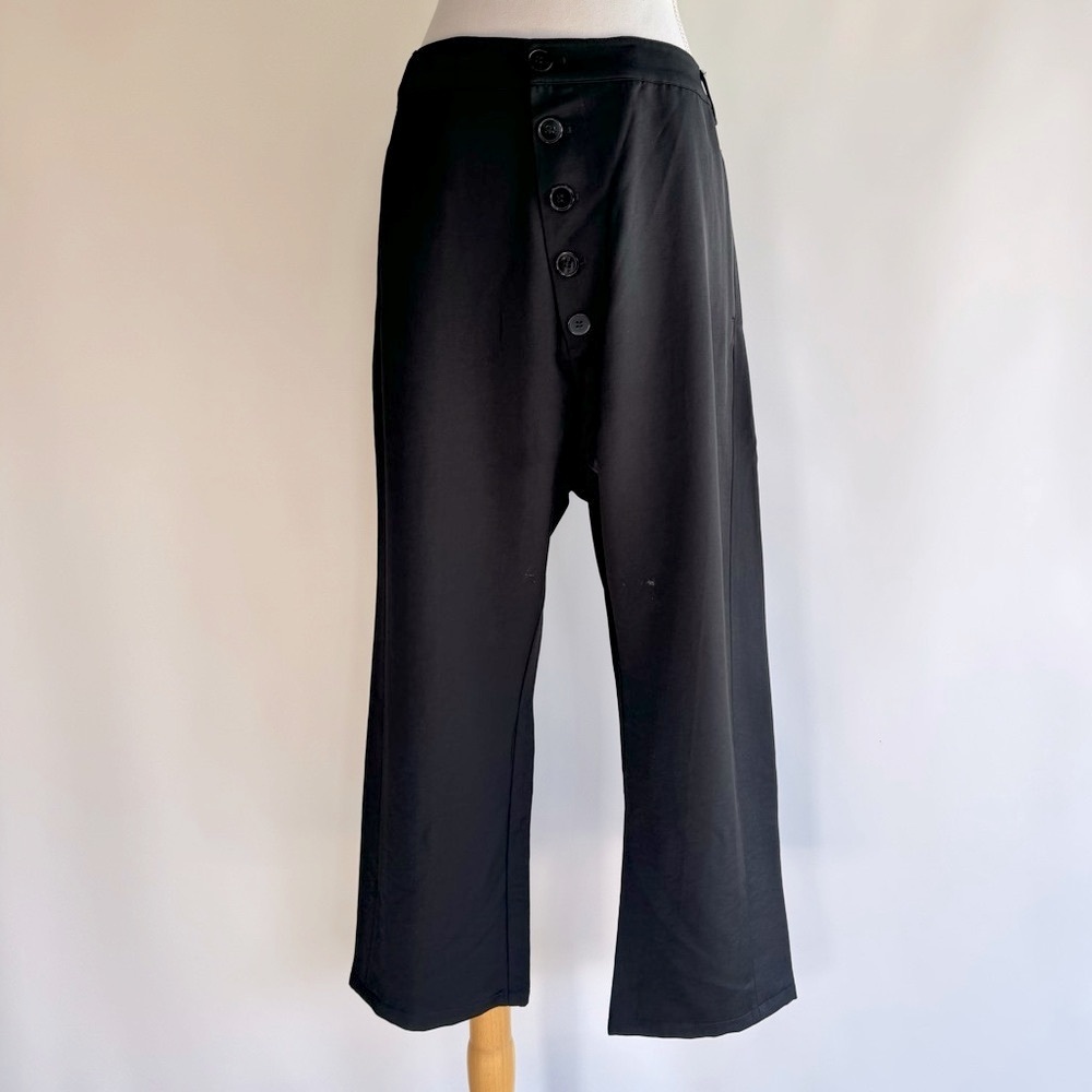 Zara Drop Waist Satin Pants - sz L